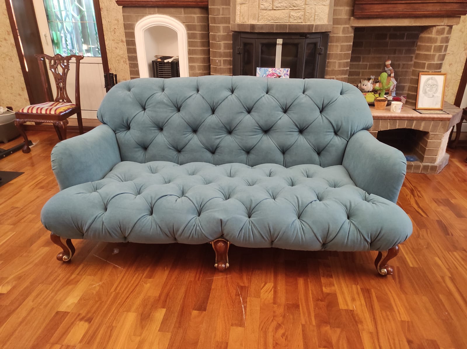 Обивка дивана. Богородицк