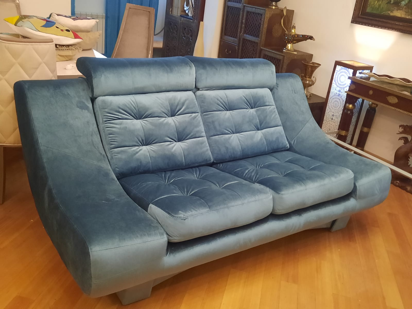 Обивка дивана на дому. Богородицк